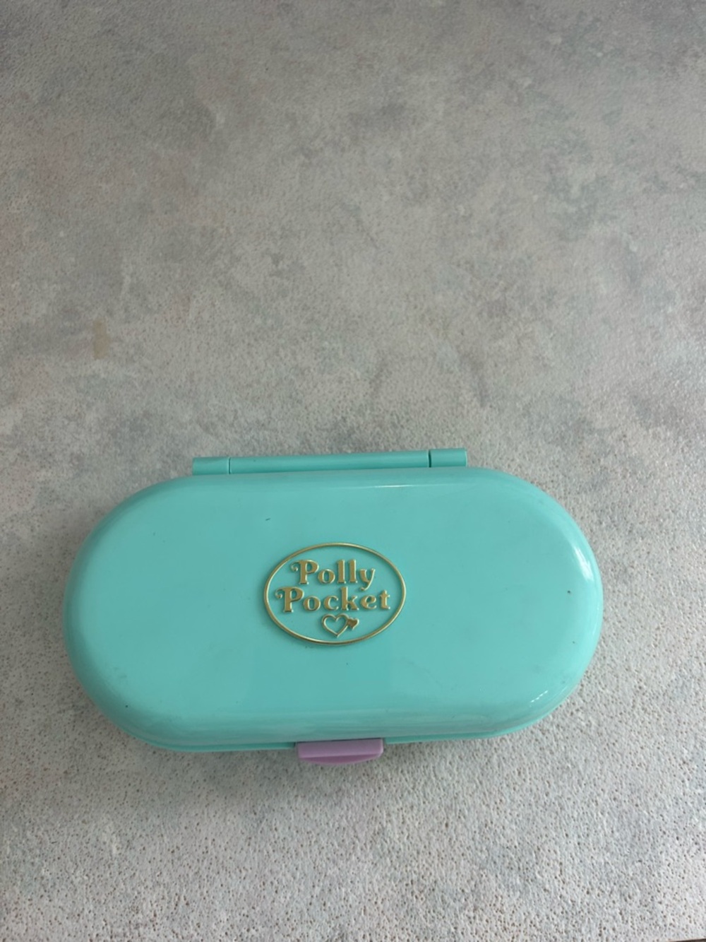 Vintage Polly Pocket Bluebird 1992 Oval House Garden Compact